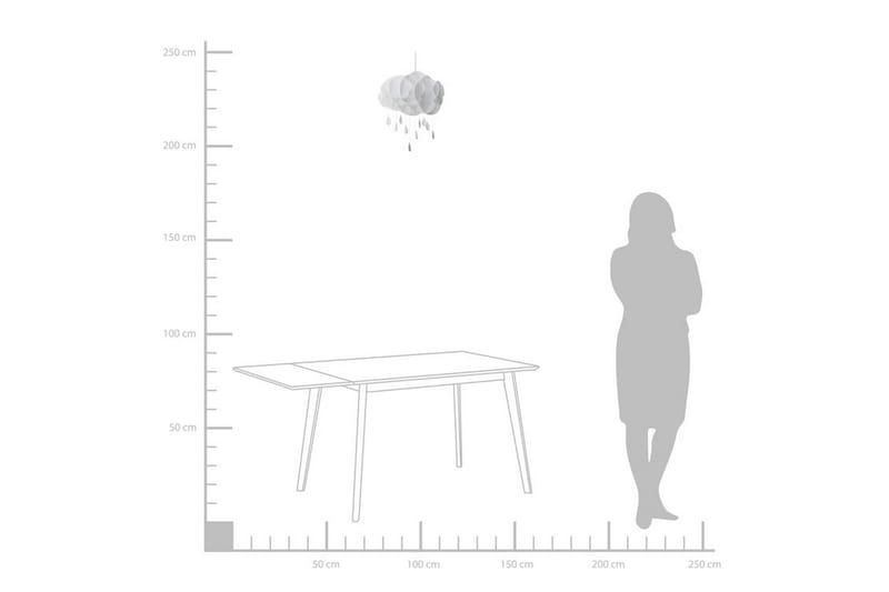 Ailenne Taklampa 35 cm - Vit - Belysning & el - Inomhusbelysning & lampor - Taklampa & takbelysning - Pendellampor & hänglampor