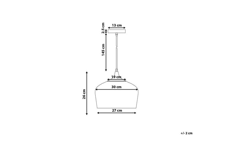 Angara Taklampa 30 cm - Svart - Taklampa kök - Fönsterlampa hängande - Fönsterlampa - Pendellampor & hänglampor - Sovrumslampa - Vardagsrumslampa