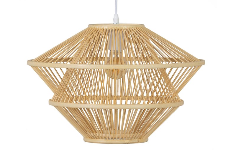 Bambukas Taklampa - Natural - Fönsterlampa hängande - Pendellampor & hänglampor - Vardagsrumslampa - Fönsterlampa - Taklampa kök - Sovrumslampa