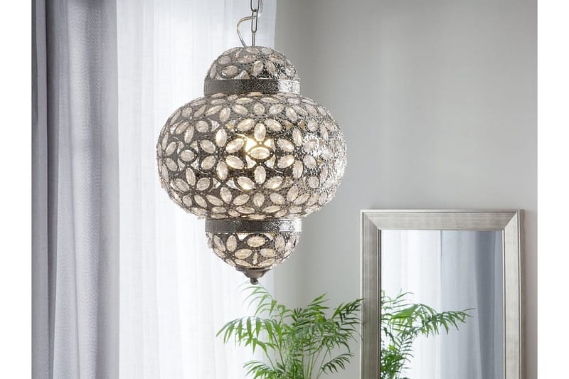 Bandama Taklampa 30 cm - Silver - Taklampa kök - Fönsterlampa h�ängande - Fönsterlampa - Pendellampor & hänglampor - Sovrumslampa - Vardagsrumslampa