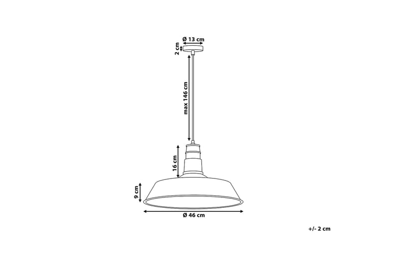 Bayou Taklampa 9 cm - Vit - Belysning & el - Inomhusbelysning & lampor - Taklampa & takbelysning - Pendellampor & hänglampor
