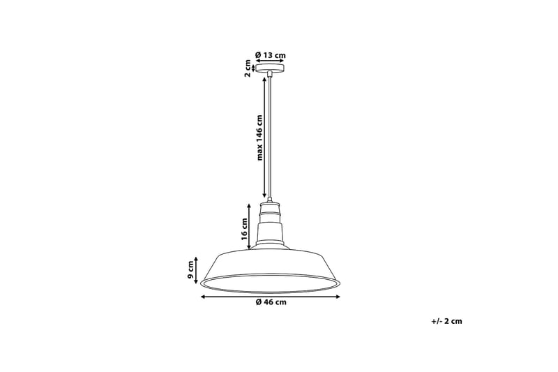 Bayou Taklampa 9 cm - Vit - Taklampa kök - Fönsterlampa hängande - Fönsterlampa - Pendellampor & hänglampor - Sovrumslampa - Vardagsrumslampa