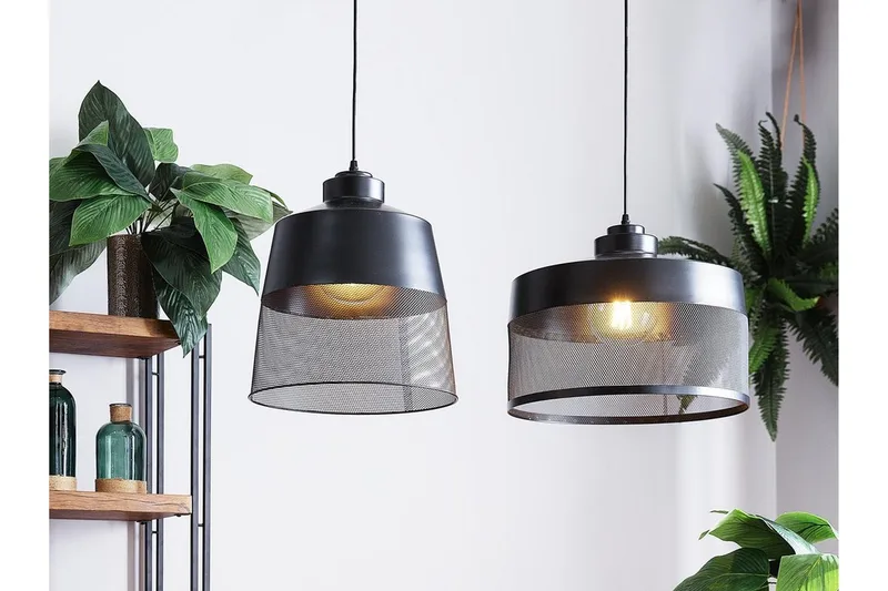 Cardener Taklampa 41 cm - Svart - Belysning & el - Inomhusbelysning & lampor - Taklampa & takbelysning - Pendellampor & hänglampor