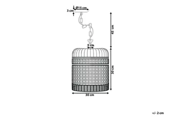 Celon Taklampa 30 cm - Svart - Belysning & el - Inomhusbelysning & lampor - Taklampa & takbelysning - Pendellampor & hänglampor