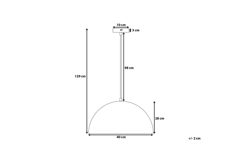 Cetina Taklampa 40 cm - Vit - Taklampa kök - Fönsterlampa hängande - Fönsterlampa - Pendellampor & hänglampor - Sovrumslampa - Vardagsrumslampa