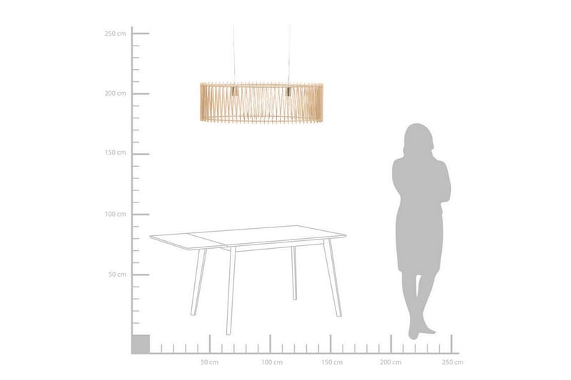 Chari Taklampa - Ljusbrun - Belysning & el - Inomhusbelysning & lampor - Taklampa & takbelysning - Pendellampor & hänglampor