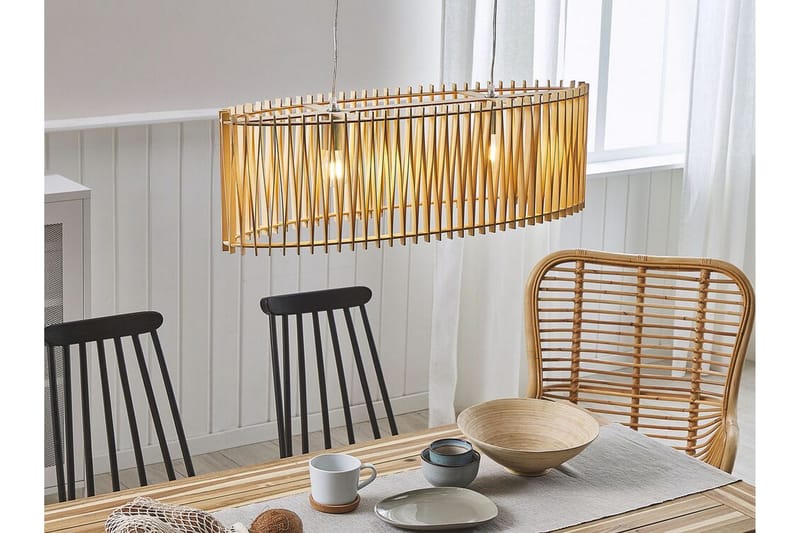 Chari Taklampa - Ljusbrun - Belysning & el - Inomhusbelysning & lampor - Taklampa & takbelysning - Pendellampor & hänglampor