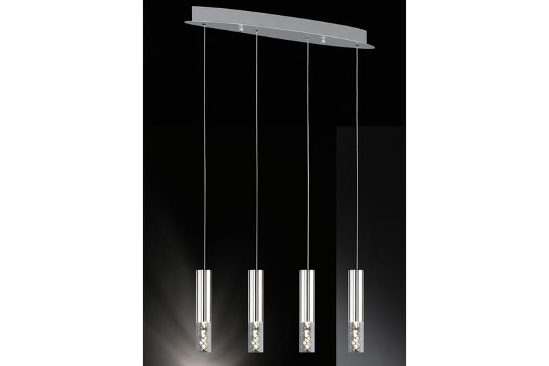 Charlsie Taklampa 4L - Krom - Taklampa kök - Fönsterlampa hängande - Fönsterlampa - Pendellampor & hänglampor - Sovrumslampa - Vardagsrumslampa