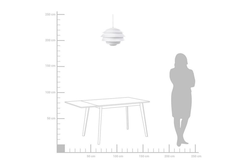 Congo Taklampa 40 cm - Vit - Belysning & el - Inomhusbelysning & lampor - Taklampa & takbelysning - Pendellampor & hänglampor