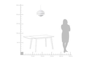 Congo Taklampa 40 cm - Vit - Belysning & el - Inomhusbelysning & lampor - Taklampa & takbelysning - Pendellampor & hänglampor