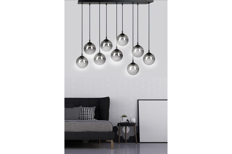 Cosmo 9 pendel Grafit - Scandinavian Choice - Taklampa kök - Fönsterlampa hängande - Fönsterlampa - Pendellampor & hänglampor - Sovrumslampa - Vardagsrumslampa