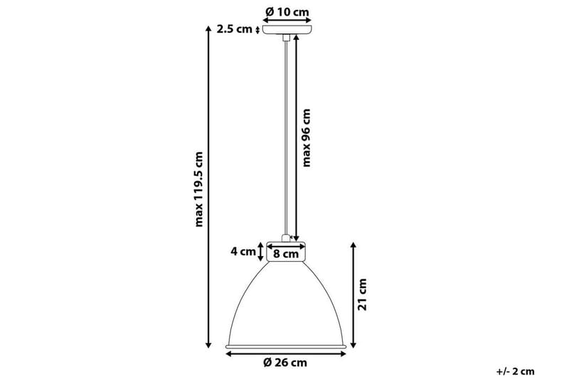 Darya Taklampa 26 cm - Koppar - Taklampa kök - Fönsterlampa hängande - Fönsterlampa - Pendellampor & hänglampor - Sovrumslampa - Vardagsrumslampa