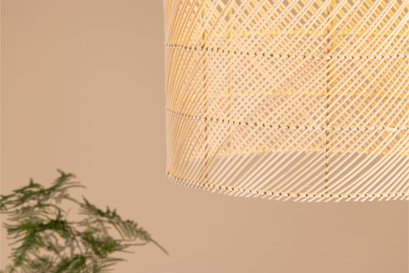 Druvish Pendellampa 53 cm - Trä/natur - Taklampa kök - Fönsterlampa hängande - Fönsterlampa - Pendellampor & hänglampor - Sovrumslampa - Vardagsrumslampa