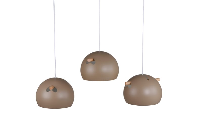 Erulv Pendellampa Dimbar LED Stor - Brun - Belysning & el - Inomhusbelysning & lampor - Taklampa & takbelysning - Pendellampor & hänglampor