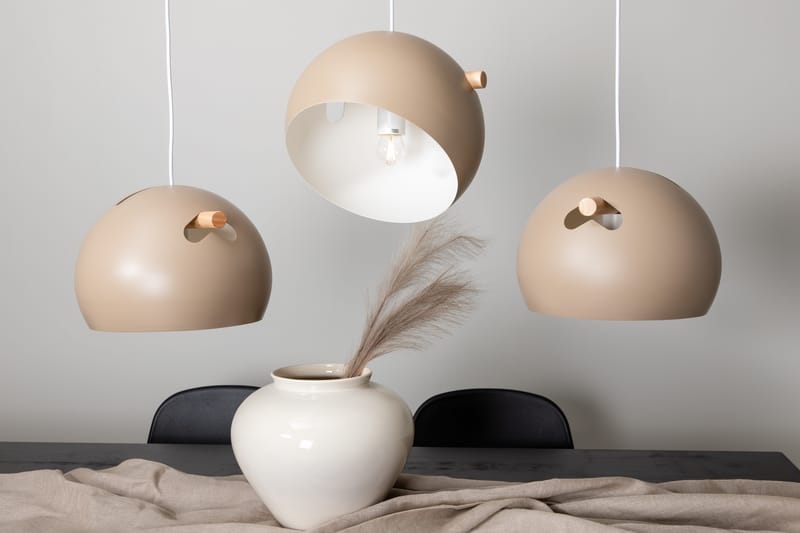 Erulv Pendellampa Dimbar LED Stor - Brun - Belysning & el - Inomhusbelysning & lampor - Taklampa & takbelysning - Pendellampor & hänglampor