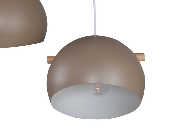 Erulv Pendellampa Dimbar LED Stor - Brun - Belysning & el - Inomhusbelysning & lampor - Taklampa & takbelysning - Pendellampor & hänglampor