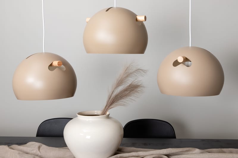 Erulv Pendellampa Dimbar LED Stor - Brun - Belysning & el - Inomhusbelysning & lampor - Taklampa & takbelysning - Pendellampor & hänglampor