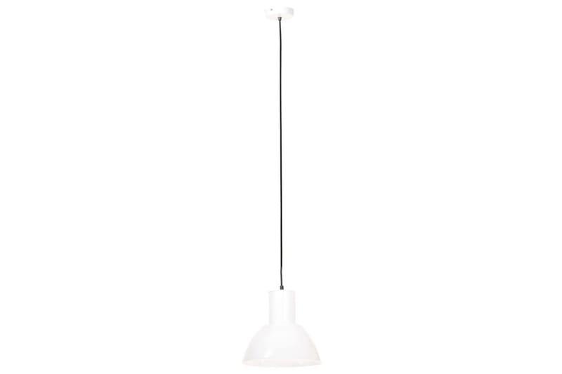 Hänglampa 25 W vit rund 28,5 cm E27 - Vit - Taklampa kök - Fönsterlampa hängande - Fönsterlampa - Pendellampor & hänglampor - Sovrumslampa - Vardagsrumslampa