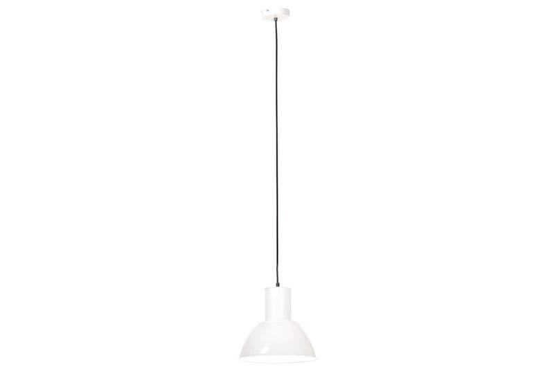 Hänglampa 25 W vit rund 28,5 cm E27 - Vit - Taklampa kök - Fönsterlampa hängande - Fönsterlampa - Pendellampor & hänglampor - Sovrumslampa - Vardagsrumslampa