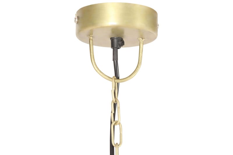 Hänglampa industriell 25 W mässing rund 30 cm E27 - Flerfärgad - Belysning & el - Inomhusbelysning & lampor - Taklampa & takbelysning - Pendellampor & hänglampor