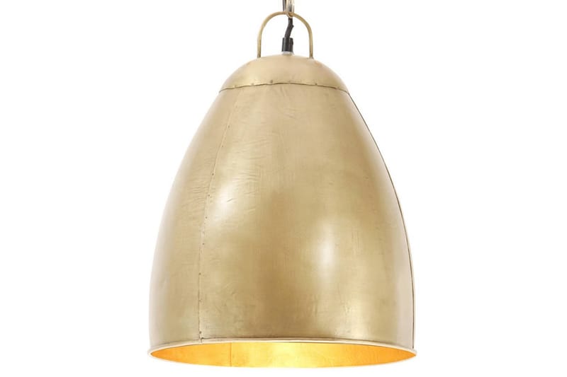 Hänglampa industriell 25 W mässing rund 32 cm E27 - be Basic - Belysning & el - Inomhusbelysning & lampor - Taklampa & takbelysning - Pendellampor & hänglampor