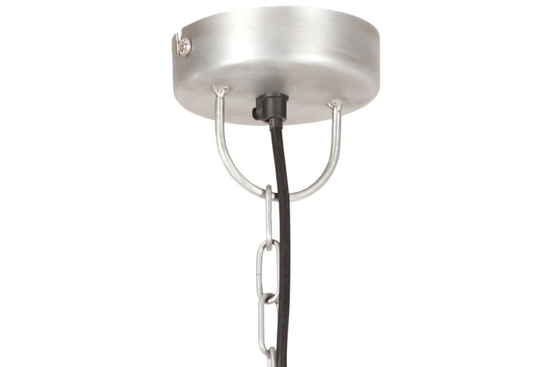 Hänglampa industriell 25 W silver rund 30 cm E27 - Silver - Belysning & el - Inomhusbelysning & lampor - Taklampa & takbelysning - Pendellampor & hänglampor