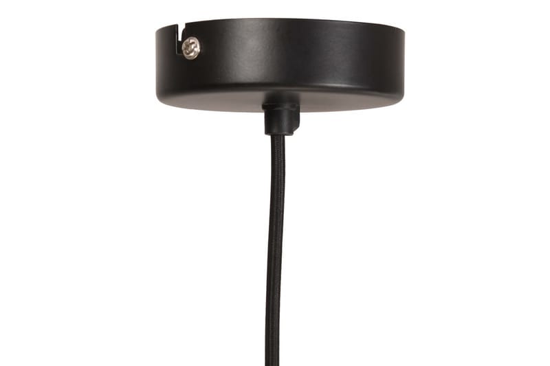 Hänglampa industriell 25 W svart rund 28,5 cm E27 - Svart - Belysning & el - Inomhusbelysning & lampor - Taklampa & takbelysning - Pendellampor & hänglampor