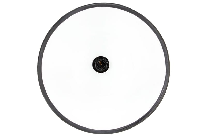 Hänglampa industriell 25 W svart rund 30 cm E27 - Svart - Belysning & el - Inomhusbelysning & lampor - Taklampa & takbelysning - Pendellampor & hänglampor