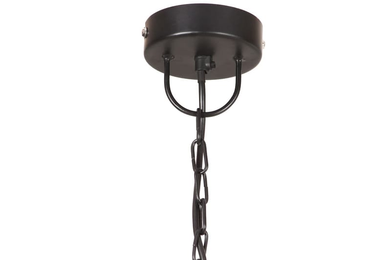 Hänglampa industriell 25 W svart rund 30 cm E27 - Svart - Belysning & el - Inomhusbelysning & lampor - Taklampa & takbelysning - Pendellampor & hänglampor