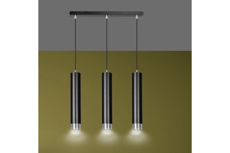 Kibo 3 pendel Svart - Scandinavian Choice - Taklampa kök - Fönsterlampa hängande - Fönsterlampa - Pendellampor & hänglampor - Sovrumslampa - Vardagsrumslampa