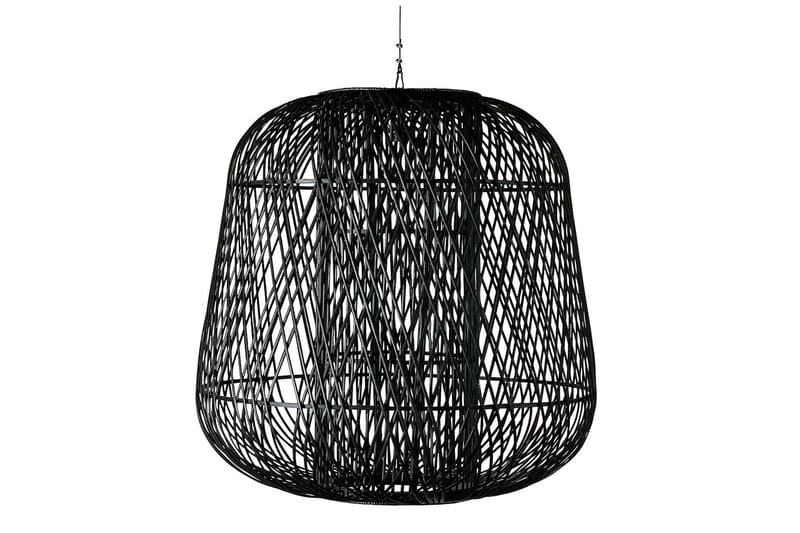 Lashawn Hänglampa 100x100 cm - Bambu/Svart - Taklampa kök - Fönsterlampa hängande - Fönsterlampa - Pendellampor & hänglampor - Sovrumslampa - Nätlampa - Vardagsrumslampa