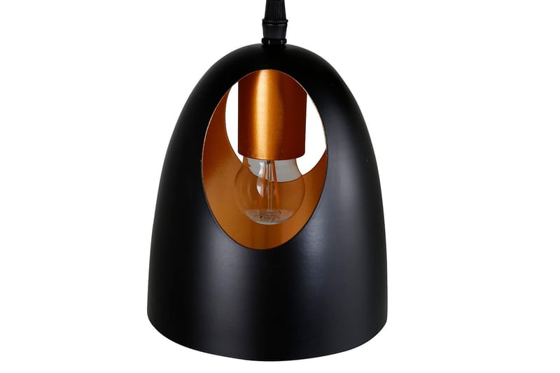 Lendale Pendellampa Dimbar LED Mellan - Svart/Koppar - Taklampa kök - Fönsterlampa hängande - Fönsterlampa - Pendellampor & hänglampor - Sovrumslampa - Vardagsrumslampa