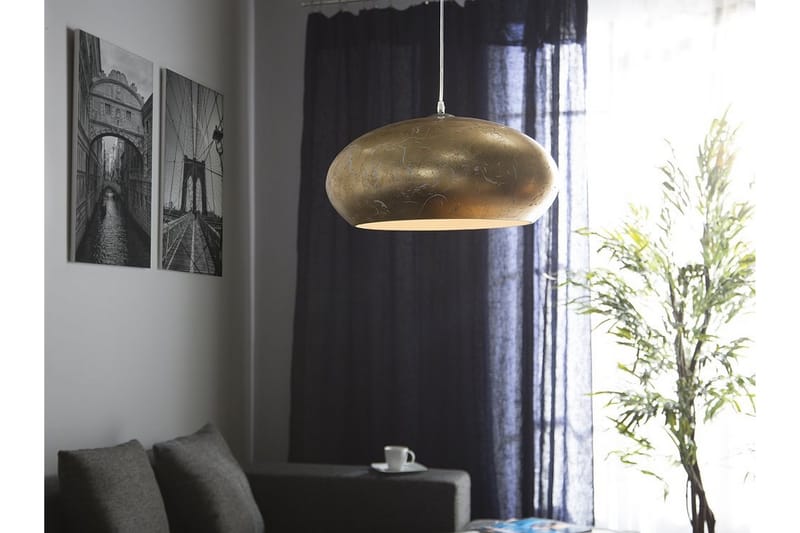 Limnatis Taklampa 48 cm - Guld - Taklampa kök - Fönsterlampa hängande - Fönsterlampa - Pendellampor & hänglampor - Sovrumslampa - Vardagsrumslampa