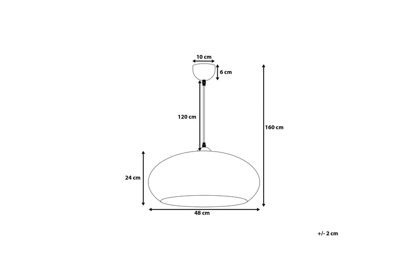 Limnatis Taklampa 48 cm - Guld - Taklampa kök - Fönsterlampa hängande - Fönsterlampa - Pendellampor & hänglampor - Sovrumslampa - Vardagsrumslampa