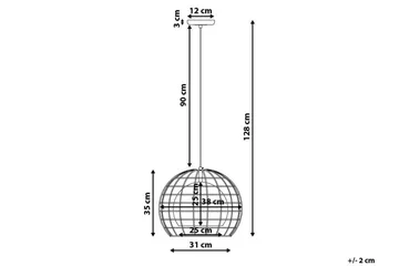 Liri Taklampa 31 cm - Koppar - Belysning & el - Inomhusbelysning & lampor - Taklampa & takbelysning - Pendellampor & hänglampor