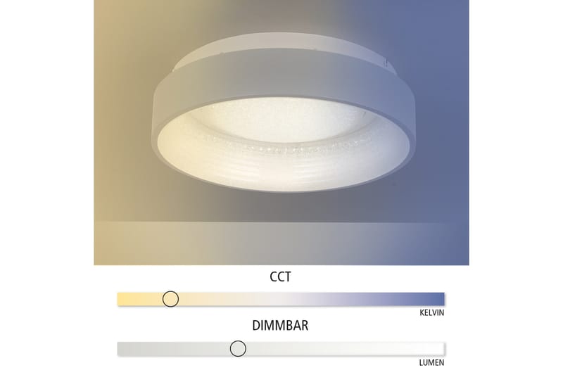 Monetli Taklampa - Grå - Belysning & el - Inomhusbelysning & lampor - Taklampa & takbelysning - Pendellampor & hänglampor