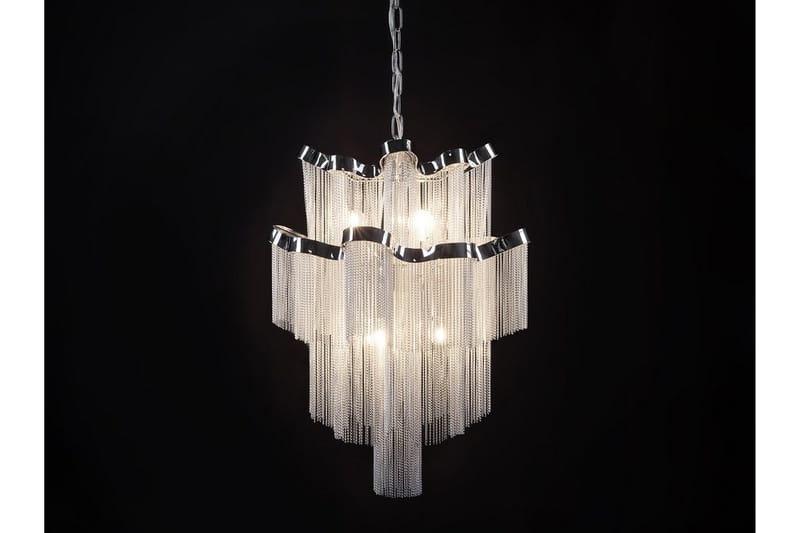 Mucone Taklampa 43 cm - Silver - Taklampa kök - Fönsterlampa hängande - Fönsterlampa - Pendellampor & hänglampor - Sovrumslampa - Vardagsrumslampa