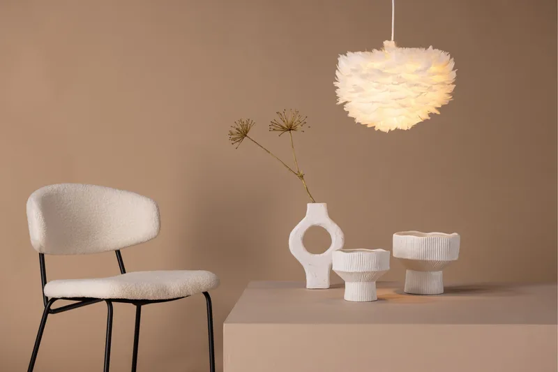 Nicola Pendellampa 20 cm - Vit - Belysning & el - Inomhusbelysning & lampor - Taklampa & takbelysning - Pendellampor & hänglampor