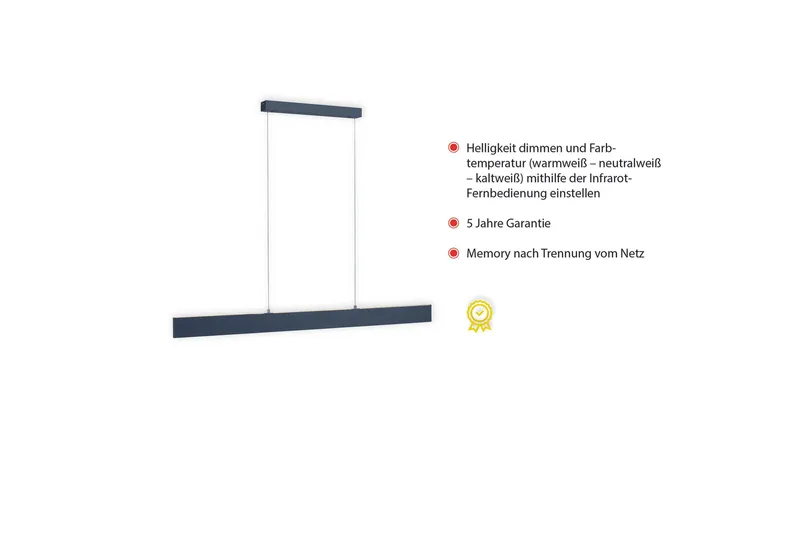 NILA Pendellampa, anthrazit - Grå - Belysning & el - Inomhusbelysning & lampor - Taklampa & takbelysning - Pendellampor & hänglampor