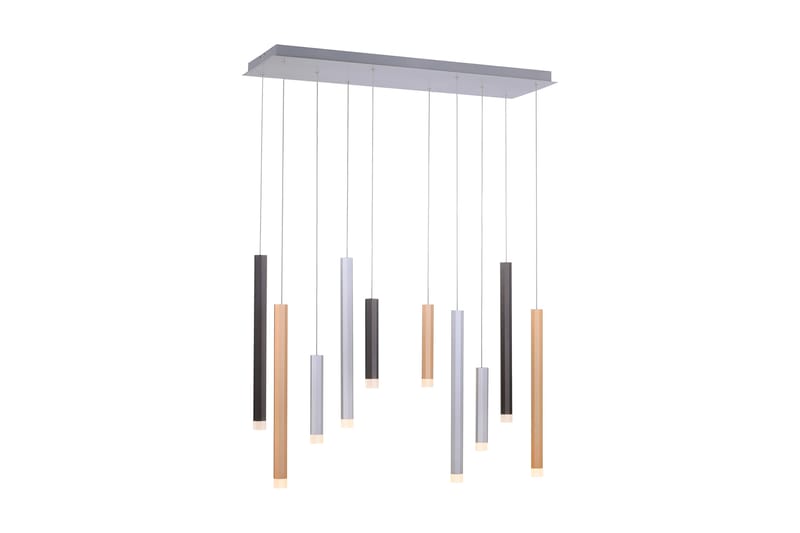 PURE-GEMIN Pendellampa, aluminium 89x200 cm - Flerfärgad - Taklampa kök - Fönsterlampa hängande - Fönsterlampa - Pendellampor & hänglampor - Sovrumslampa - Vardagsrumslampa