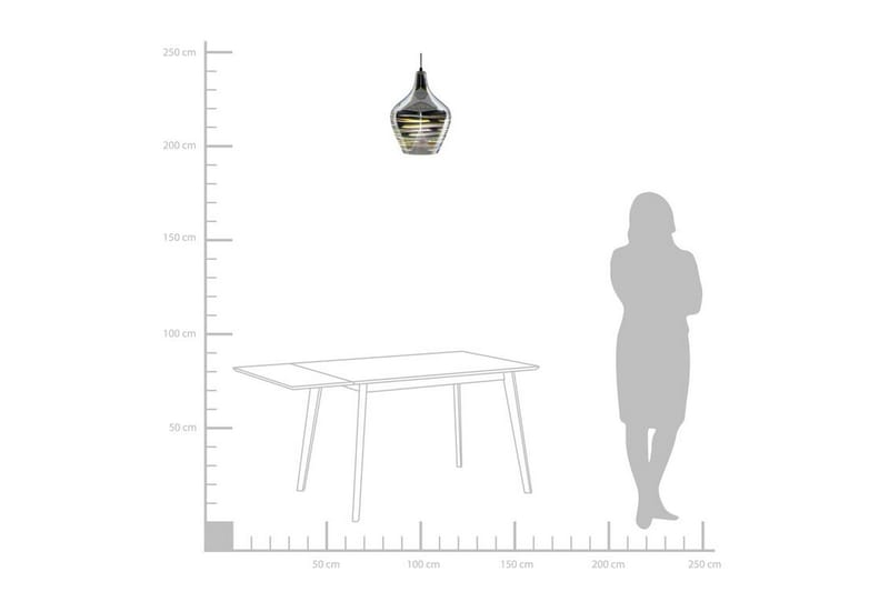 Sangone Taklampa 23 cm - Silver - Belysning & el - Inomhusbelysning & lampor - Taklampa & takbelysning - Pendellampor & hänglampor