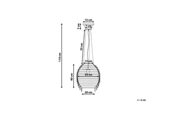 Sauer Taklampa 32 cm - Silver - Belysning & el - Inomhusbelysning & lampor - Taklampa & takbelysning - Pendellampor & hänglampor