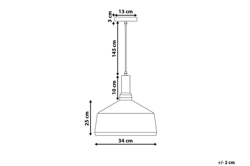 Sepik Taklampa 34 cm - Vit - Taklampa kök - Fönsterlampa hängande - Fönsterlampa - Pendellampor & hänglampor - Sovrumslampa - Vardagsrumslampa