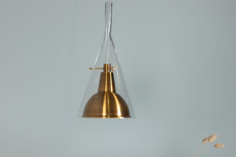Sivana Taklampa - Glas/Guld - Taklampa kök - Fönsterlampa hängande - Fönsterlampa - Pendellampor & hänglampor - Sovrumslampa - Vardagsrumslampa