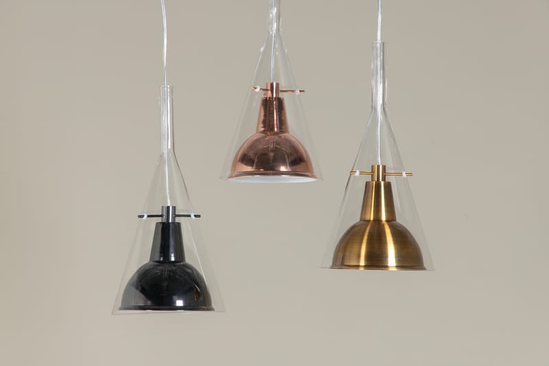 Sivana Taklampa - Glas/Koppar - Taklampa kök - Fönsterlampa hängande - Fönsterlampa - Pendellampor & hänglampor - Sovrumslampa - Vardagsrumslampa