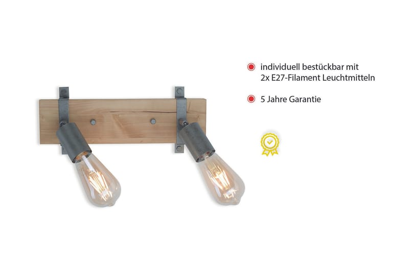 SLAT taklampa, natur trä 15 cm - Natur - Belysning & el - Inomhusbelysning & lampor - Taklampa & takbelysning - Pendellampor & hänglampor