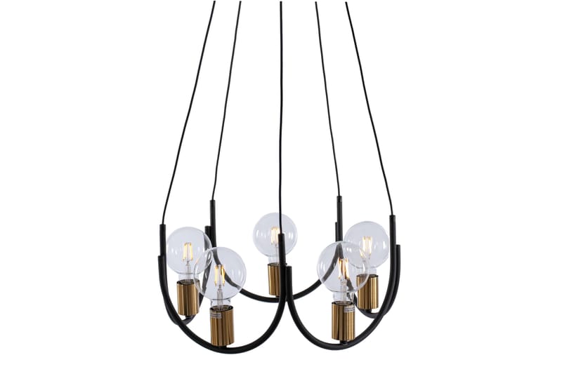 Swing Taklampa Svart/Mässing - AG Home & Light - Taklampa kök - Fönsterlampa hängande - Fönsterlampa - Pendellampor & hänglampor - Sovrumslampa - Vardagsrumslampa