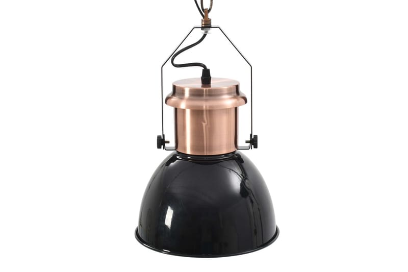 Taklampa 2 st svart rund E27 - Svart - Belysning & el - Inomhusbelysning & lampor - Taklampa & takbelysning - Pendellampor & hänglampor