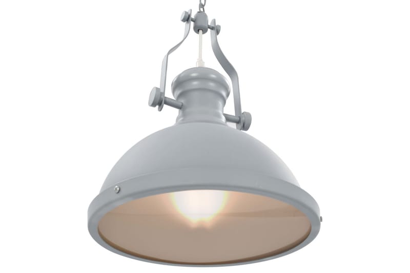 Taklampa grå rund E27 - Grå - Taklampa kök - Fönsterlampa hängande - Fönsterlampa - Pendellampor & hänglampor - Sovrumslampa - Vardagsrumslampa