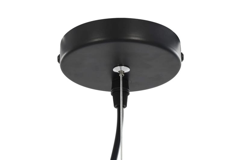 Taklampor 2 st svart och guld halvrunda 50 cm E27 - Svart - Belysning & el - Inomhusbelysning & lampor - Taklampa & takbelysning - Pendellampor & hänglampor